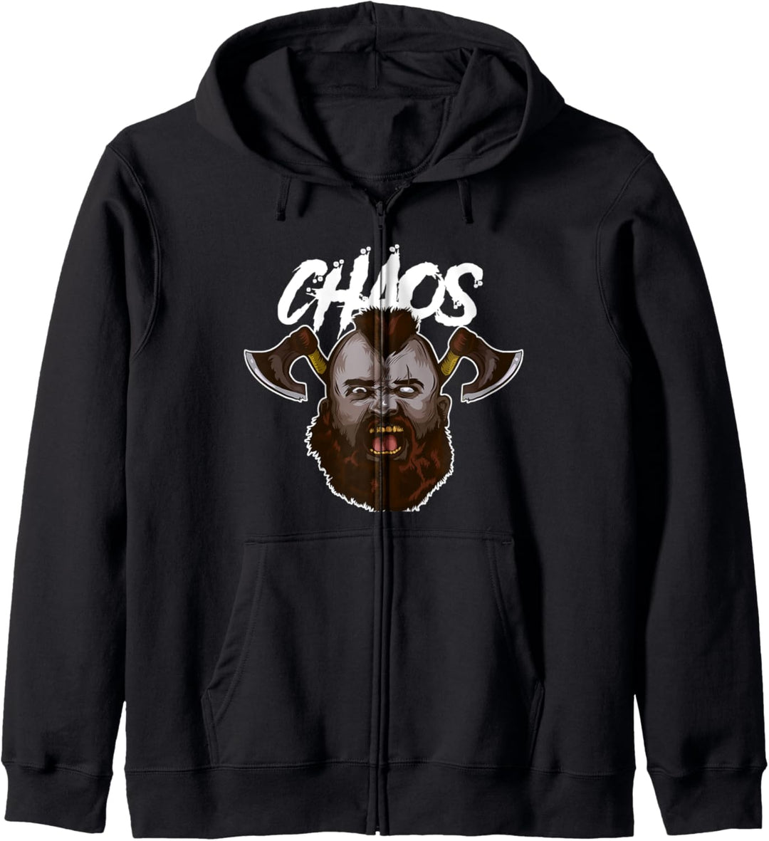 Viking Axe Geschenk Mythologie Viking Kapuzenjacke