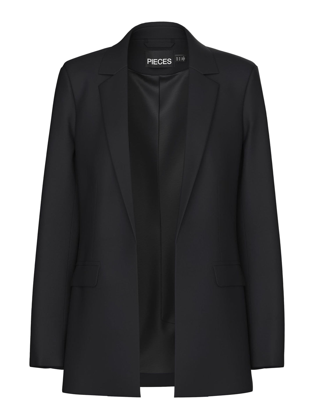PIECES Damen Pcbossy Ls Loose Blazer Noos Qx XS Schwarz, XS Schwarz