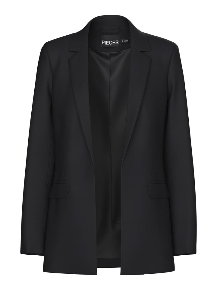 PIECES Damen Pcbossy Ls Loose Blazer Noos Qx XS Schwarz, XS Schwarz