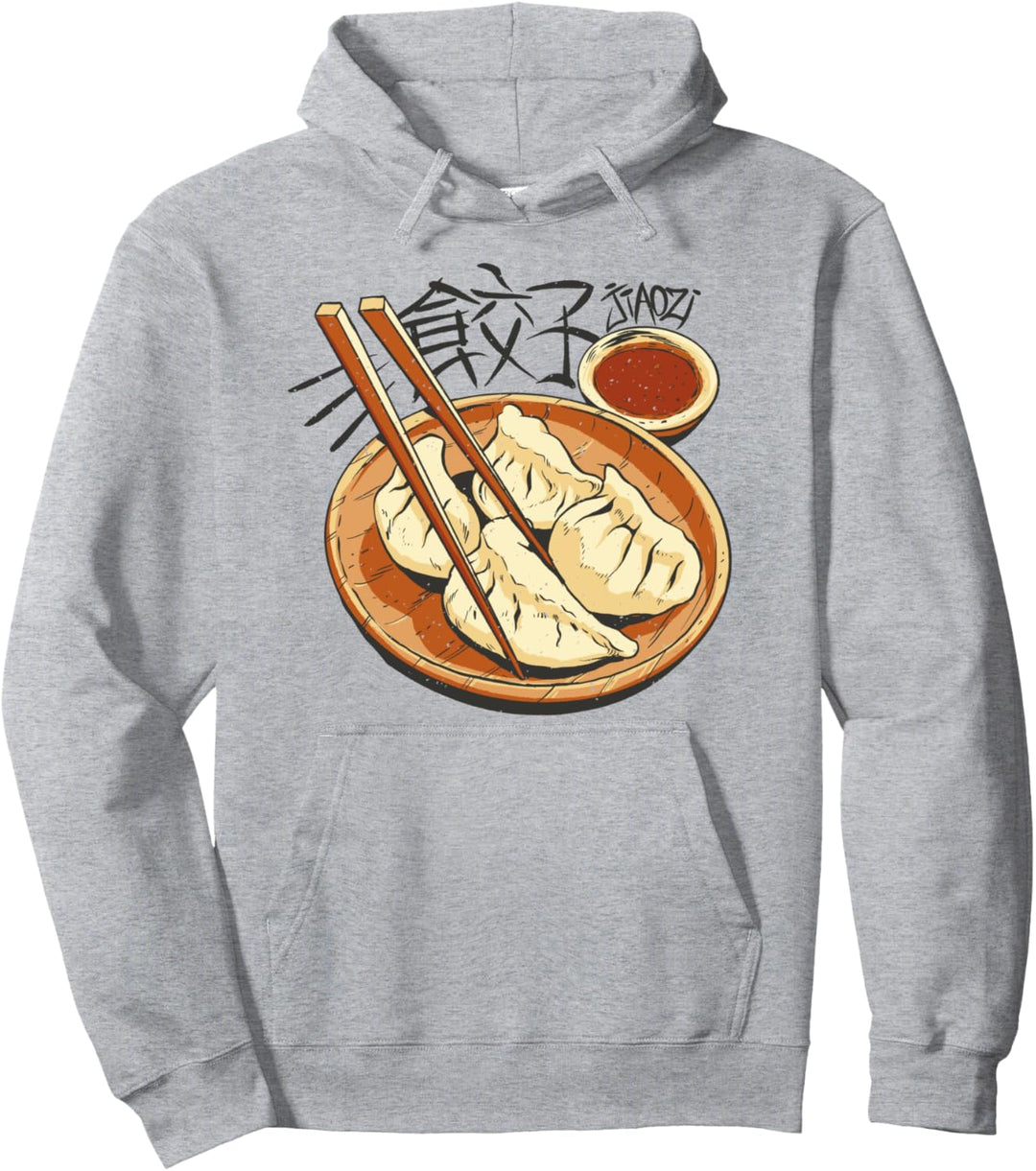 Jiaozi Essen China Chinesisch Pullover Hoodie