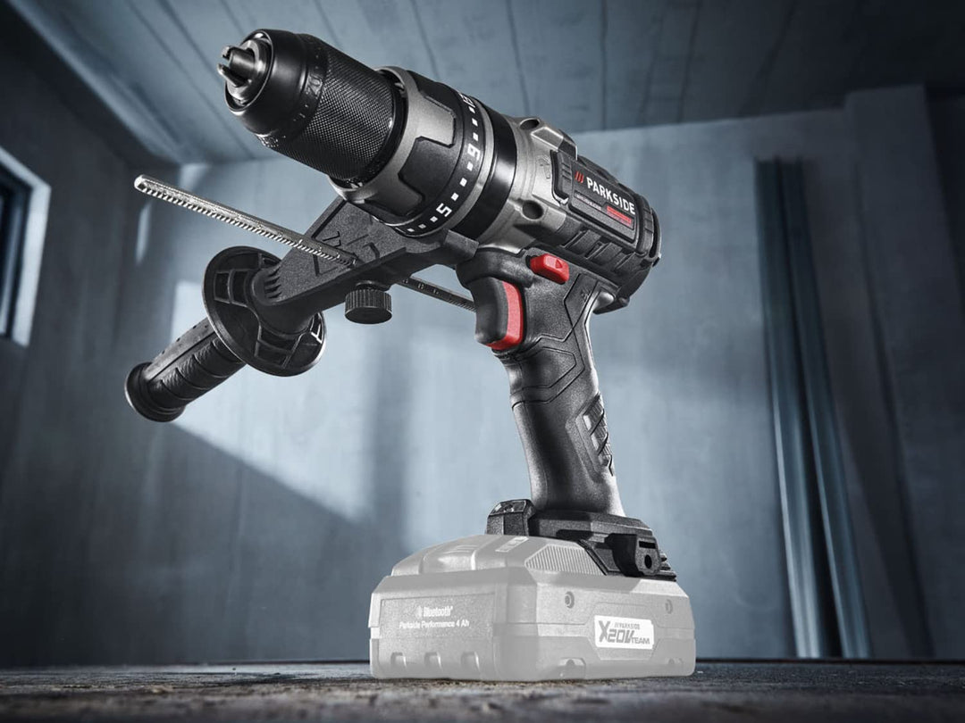 PARKSIDE PERFORMANCE® 20 V Akku-Schlagbohrschrauber-Set PSBSAP 20-Li, mit Akku und Ladegerät