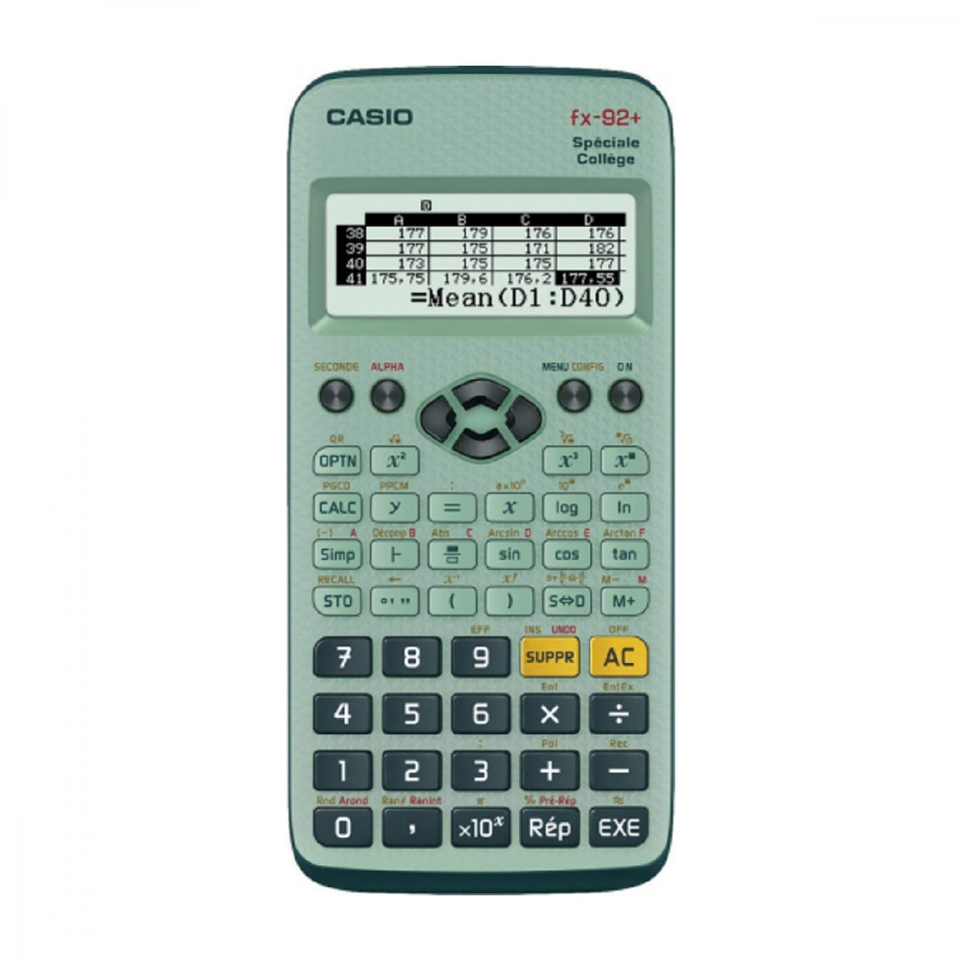 Casio FX-92+ Wissenschaftlicher Taschenrechner einzeln, einzeln