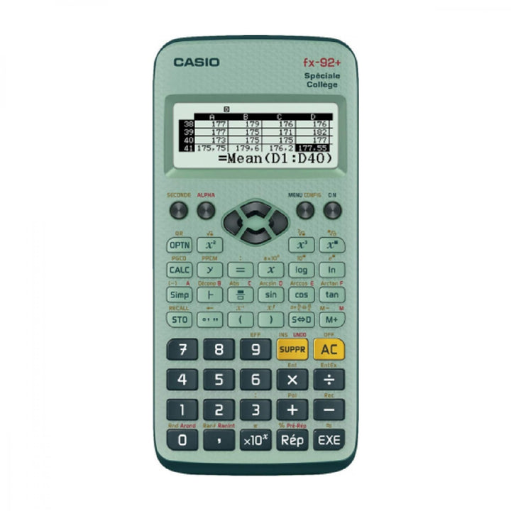 Casio FX-92+ Wissenschaftlicher Taschenrechner einzeln, einzeln