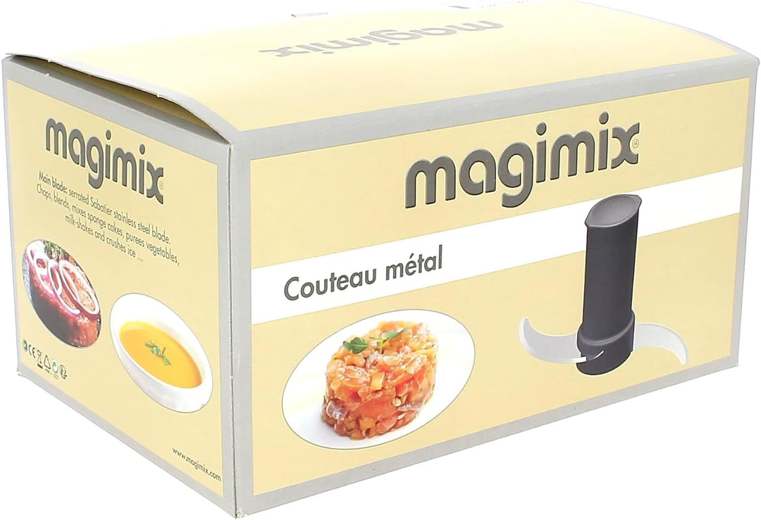 Magimix Main S Blade Messer für 5200 &amp; 5200XL Küchenmaschinen 17042, Schwarz