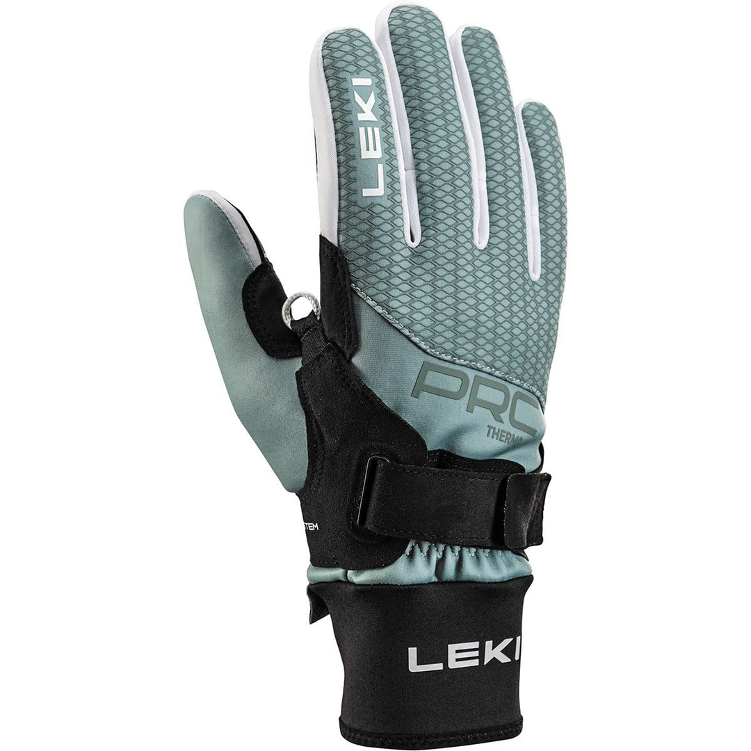 LEKI Damen PRC ThermoPlus Shark Handschuhe 6 Türkis, 6 Türkis