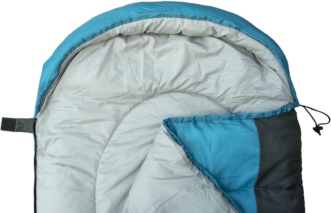 Origin Outdoors Unisex – Erwachsene Sommer Schlafsack, Blau-Grau, One Size