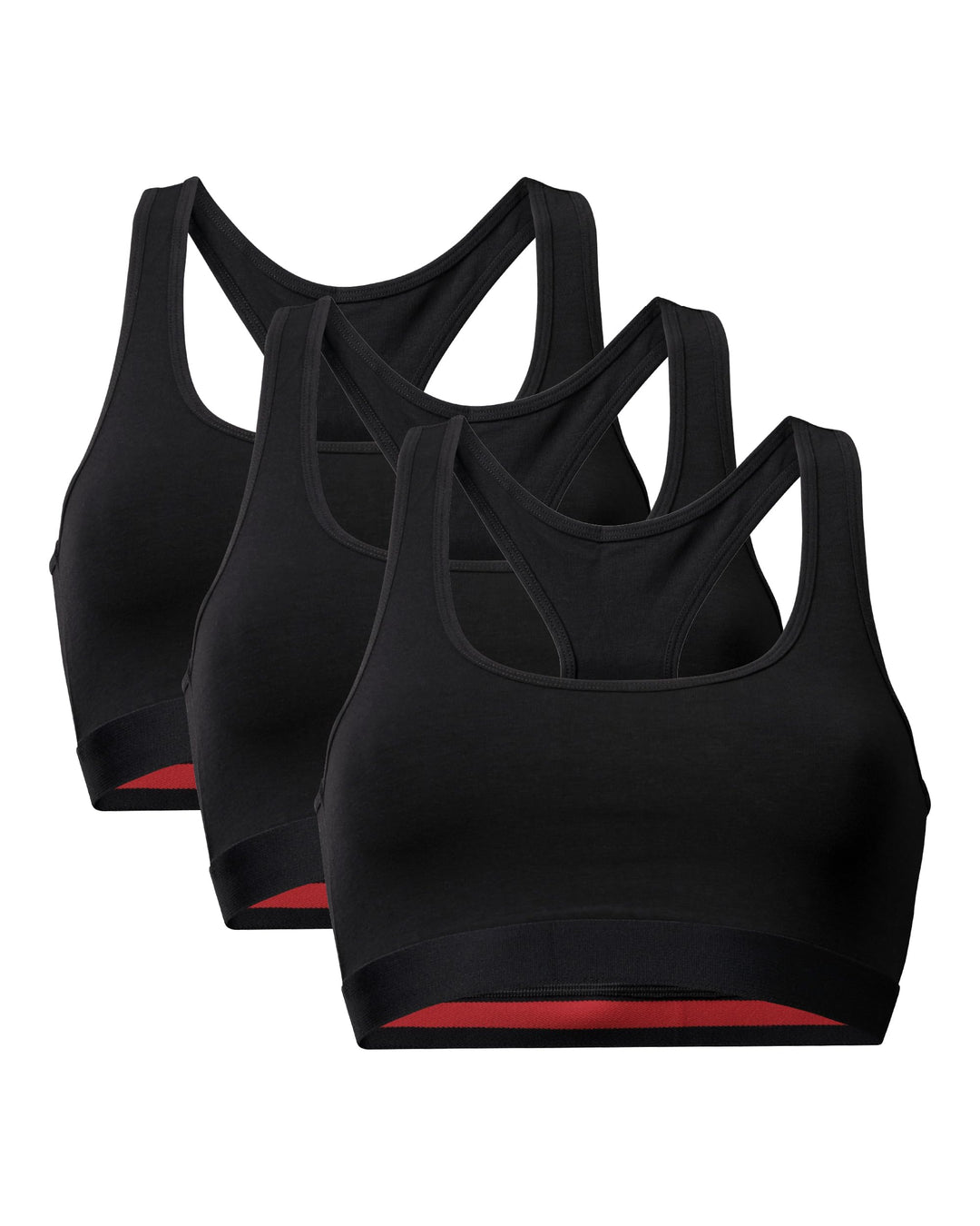 DANISH ENDURANCE Bralette-BH aus Bio-Baumwolle (1er | 3er Pack), Bequem, Weich, Ohne Bügel, für Dame