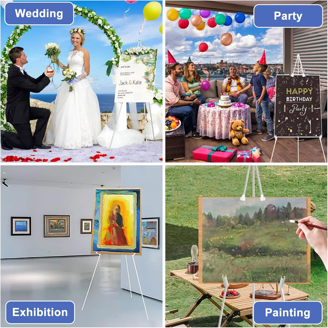 160cm Staffelei Gross Stand für Aufsteller Sitzplan Hochzeit Künstler Poster, Kappbar Stativ Staffel