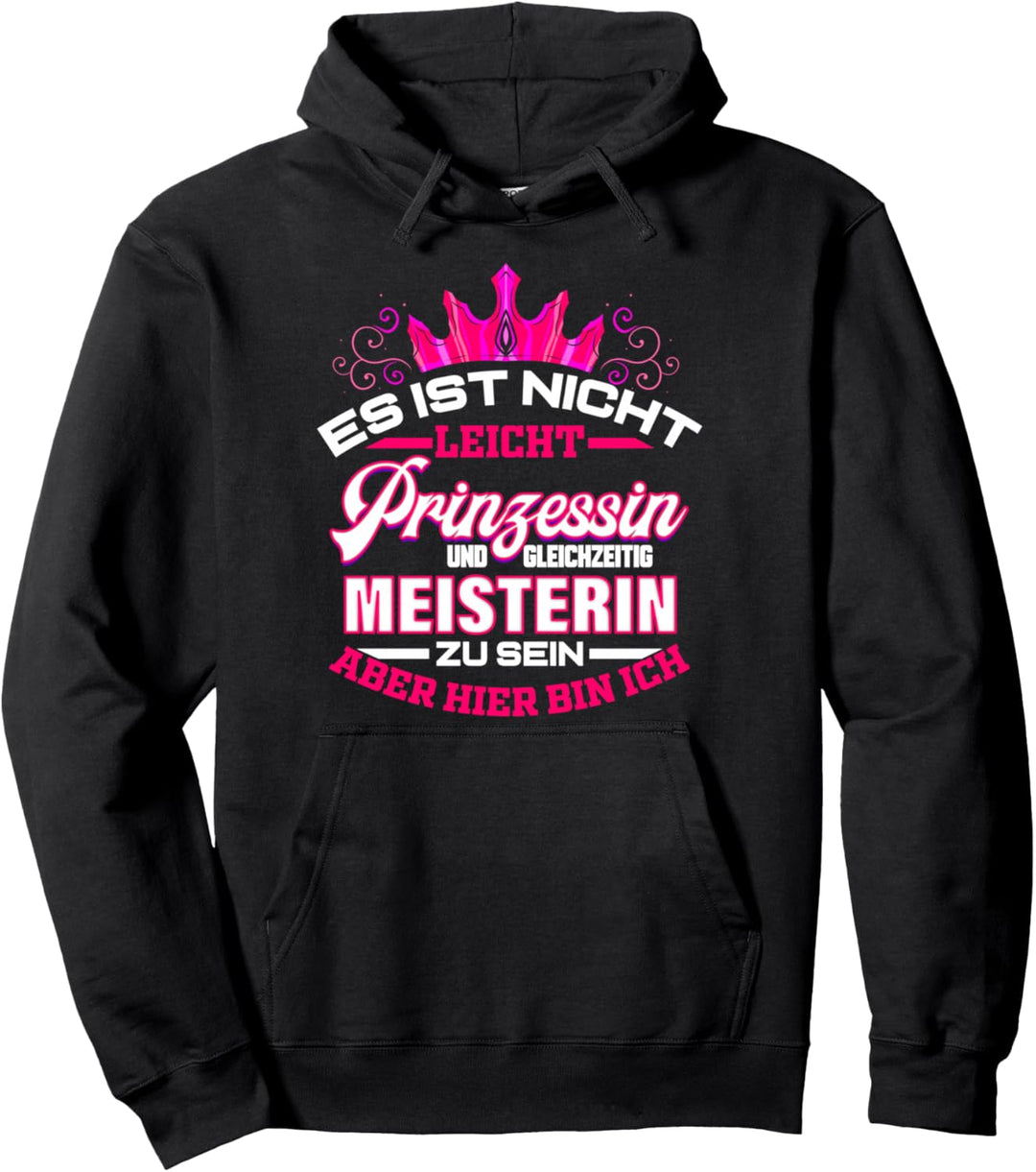 Meisterin Abschluss Lustiges Geschenk für Meisterbrief Pullover Hoodie