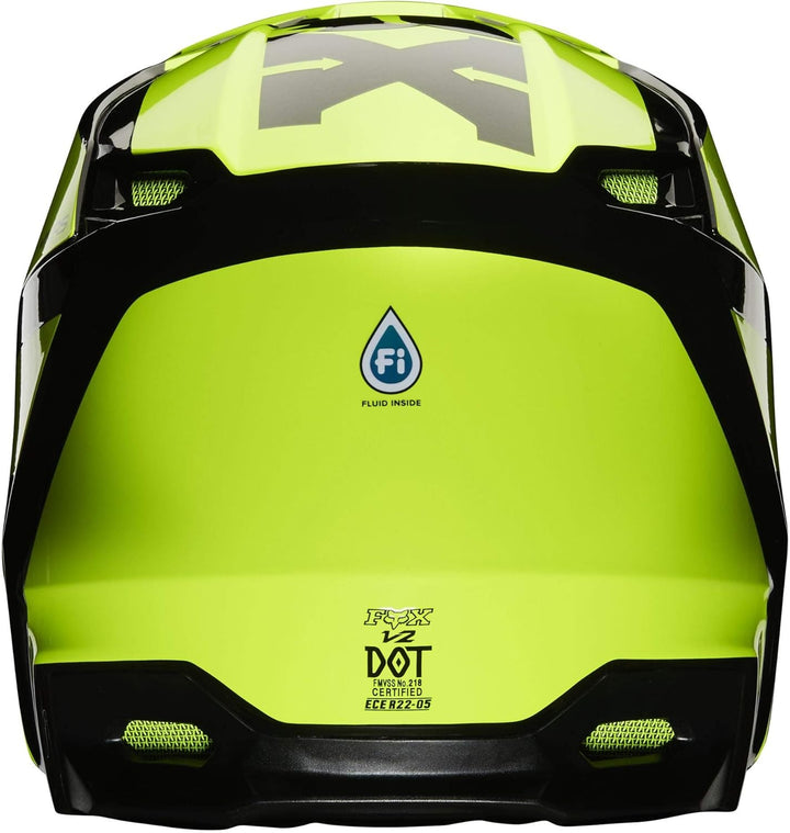 V2 Hayl Helmet, Ece Flo Yellow