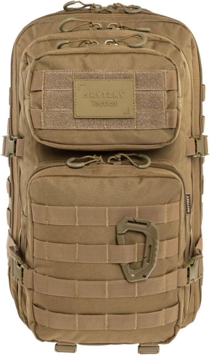 Tactical Polygon Large 36L Taktischer Rucksack – Coyote | Militär & Outdoor Rucksack Herren | Mit MO