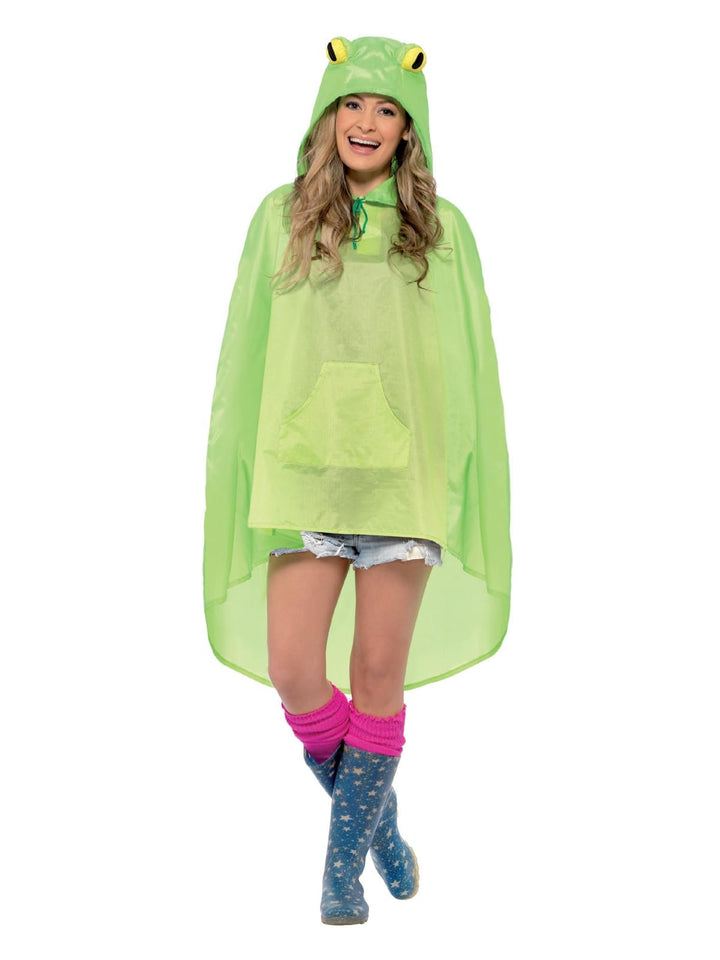 Frog Party Poncho