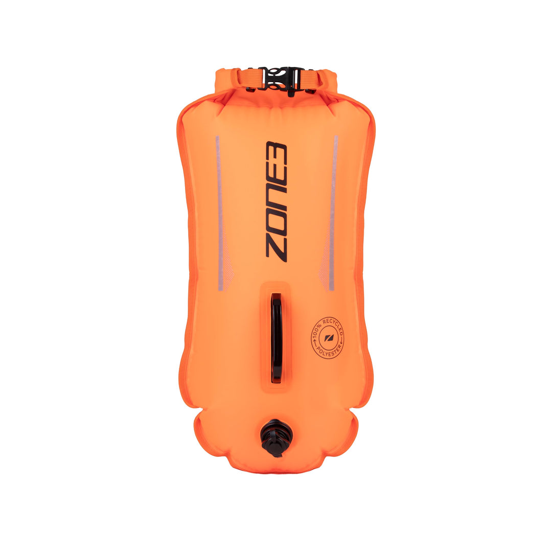 ZONE3 28L recycelte Boje mit wasserdichter Tasche Regulär Orange, Regulär Orange