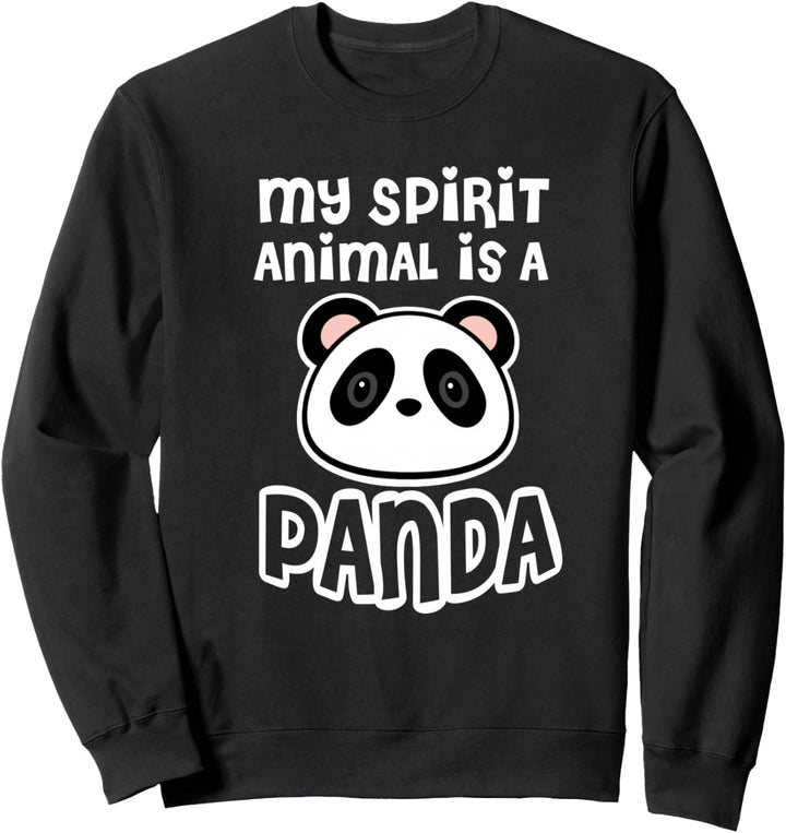Panda Lieblingstier Cute Panda Sweatshirt