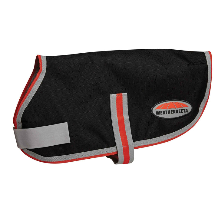 Weatherbeeta 2022 Comfitec 1200D Therapy-Tec Dog Coat 1000867 - Black/Silver/Red 45, 45