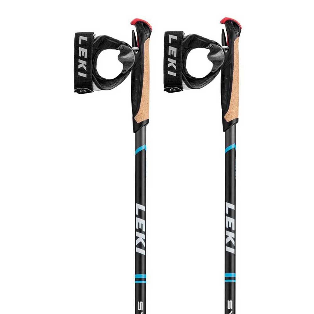 LEKI Goods 125cm cyan-schwarz-weiss, 125cm cyan-schwarz-weiss