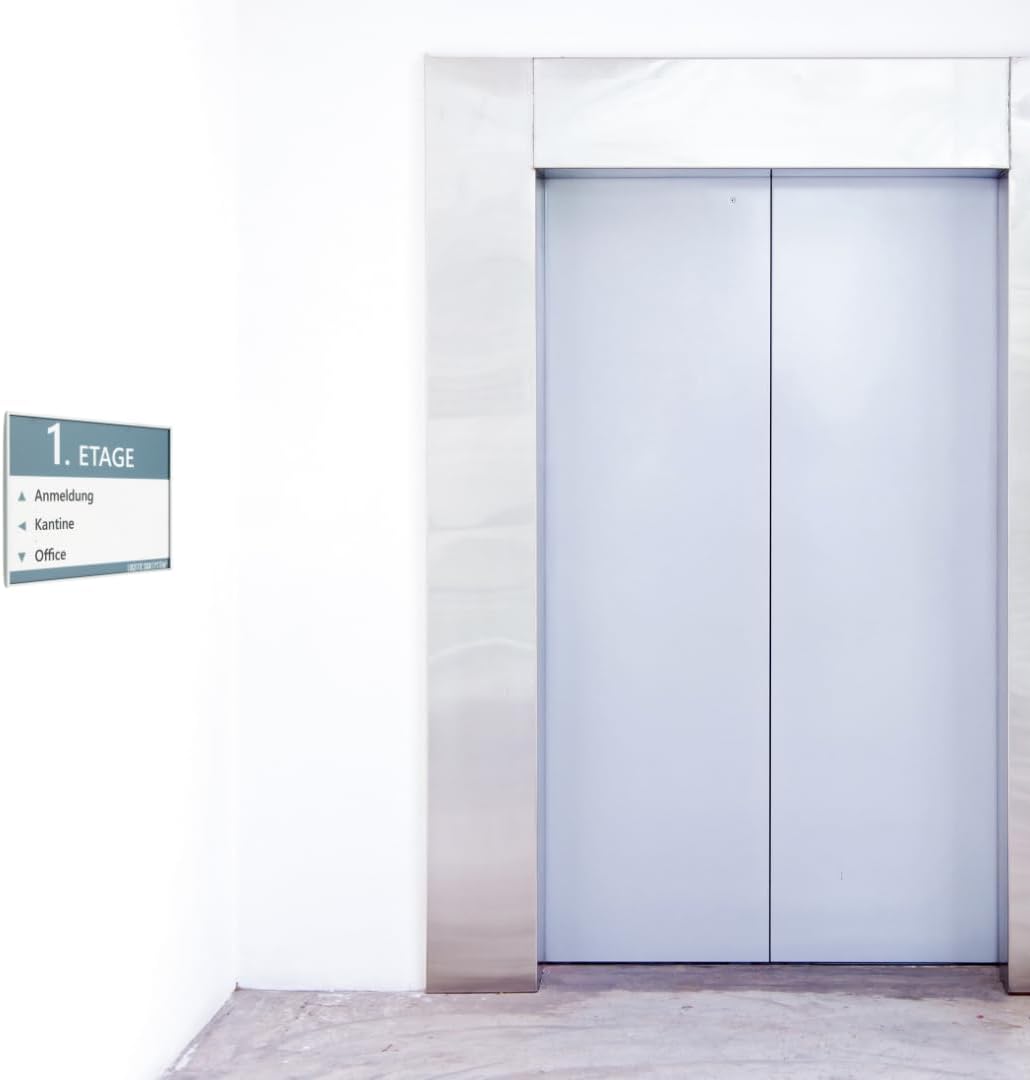 Türschild Tenuis für Büro (DIN A4 quer), DIN A4 quer