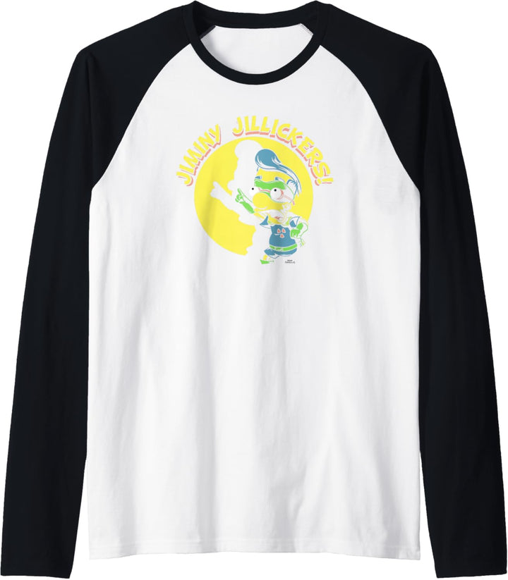 The Simpsons Milhouse Jiminy Jillickers Raglan
