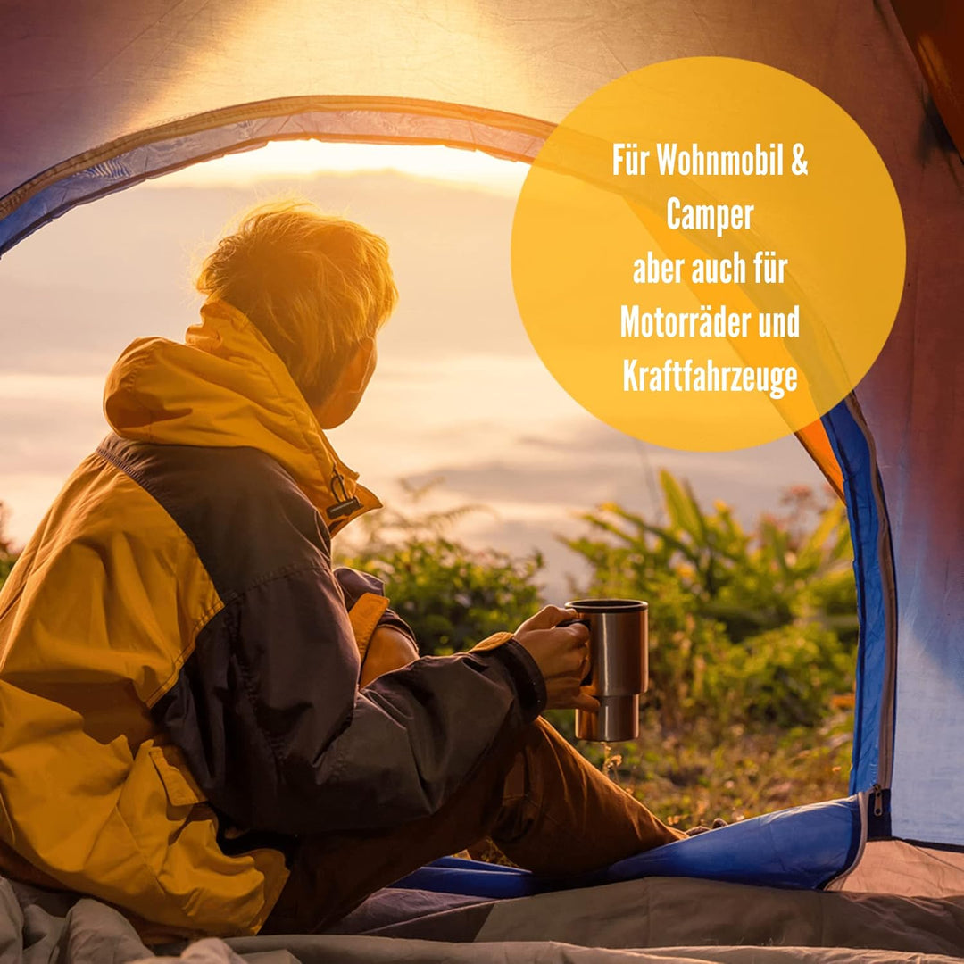 CAMPERPOWER | 10m Photovoltaik Verlängerungskabel für mobile Solartaschen | 50A Anderson Steckverbin