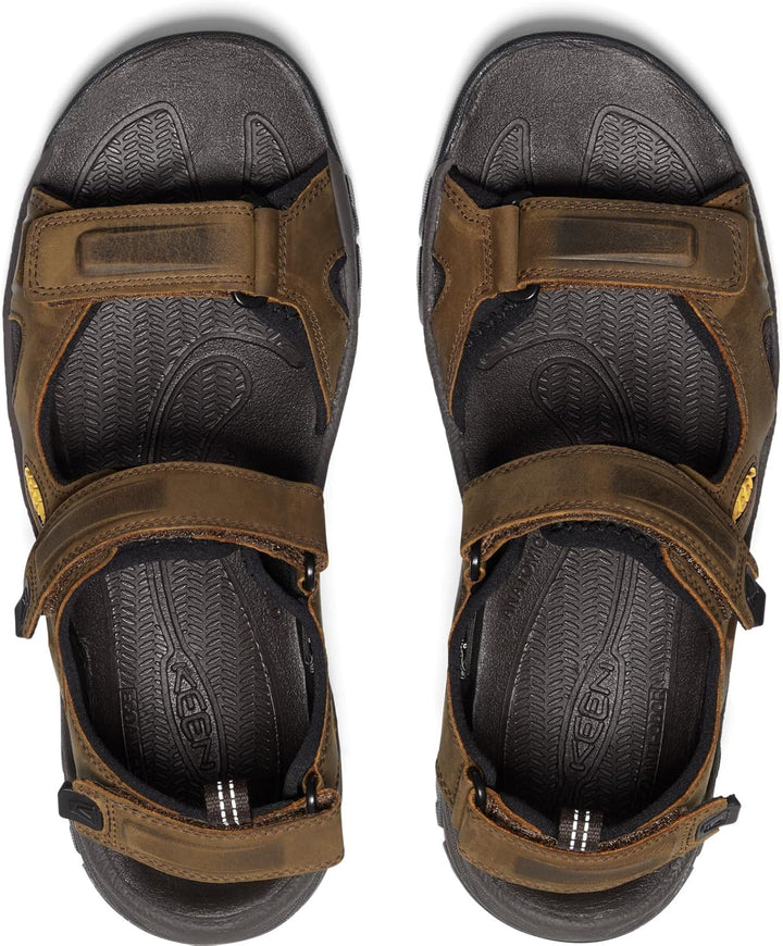 KEEN Herren Targhee 3 Open Toe Sandalen 42.5 EU Bison Mulch, 42.5 EU Bison Mulch