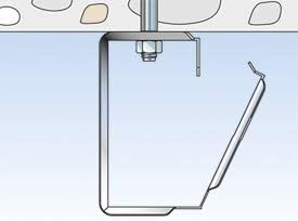 fischer 544935 Sammelhalter metall SHA M 70, grau