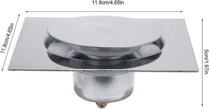 Bodenablauf Edelstahl Duschablauf Shower Drain Sieb Protector für Badezimmer Waschküche Küche Zubehö