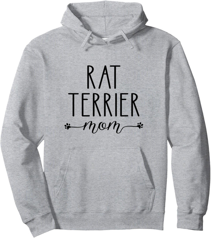 Dog Lover Rat Terrier Mom Pullover Hoodie