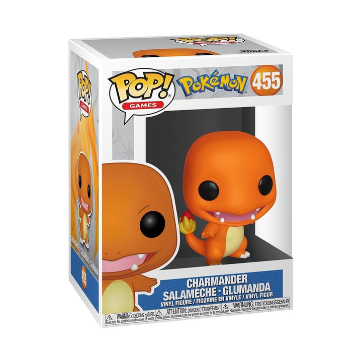 Funko Pop! Games: Pokemon - Charmander - Glumanda - Vinyl-Sammelfigur - Geschenkidee - Offizielle Ha