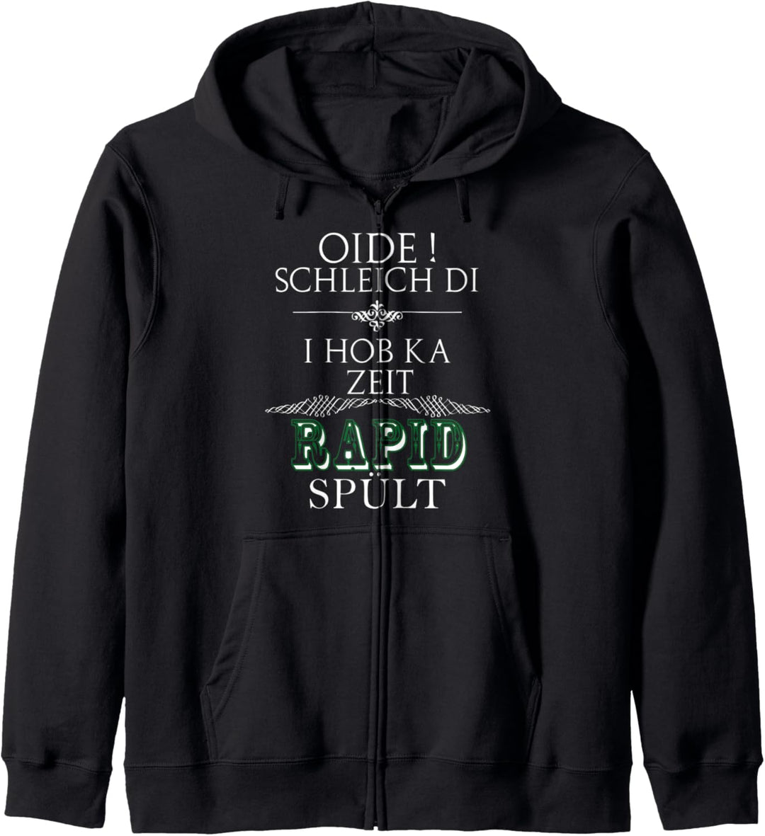 Oide Schleich di Rapid spült I Funny Kapuzenjacke
