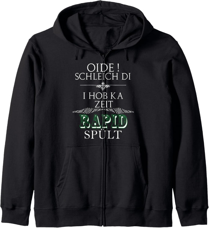 Oide Schleich di Rapid spült I Funny Kapuzenjacke