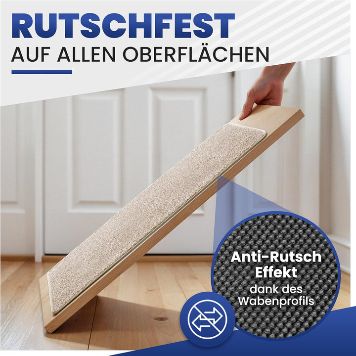 Mibao Fussmatte Innen 60 x 90 cm, Schmutzfangmatte für den Eingangsbereich, Türmatte, rutschfeste, S
