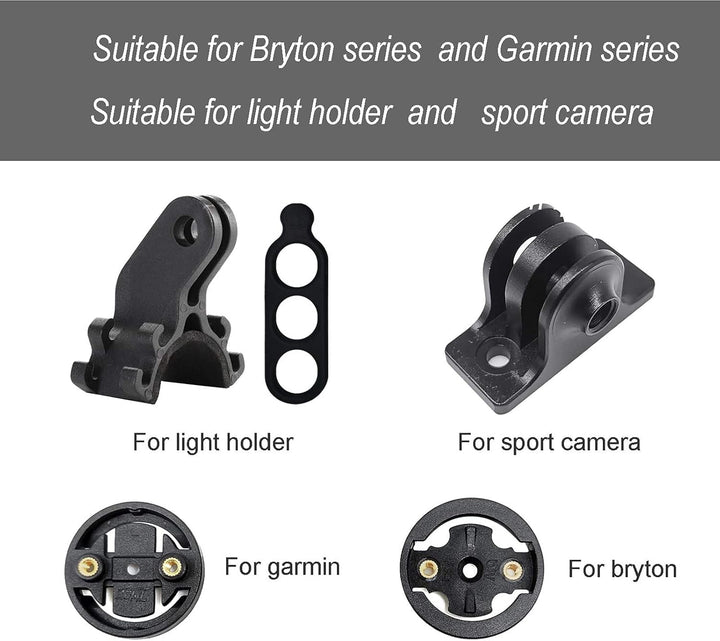 Fahrradcomputer GPS Lenkerhalterung, passend für Bryton Rider, Garmin Edge (200, 500, 510, 800, 810