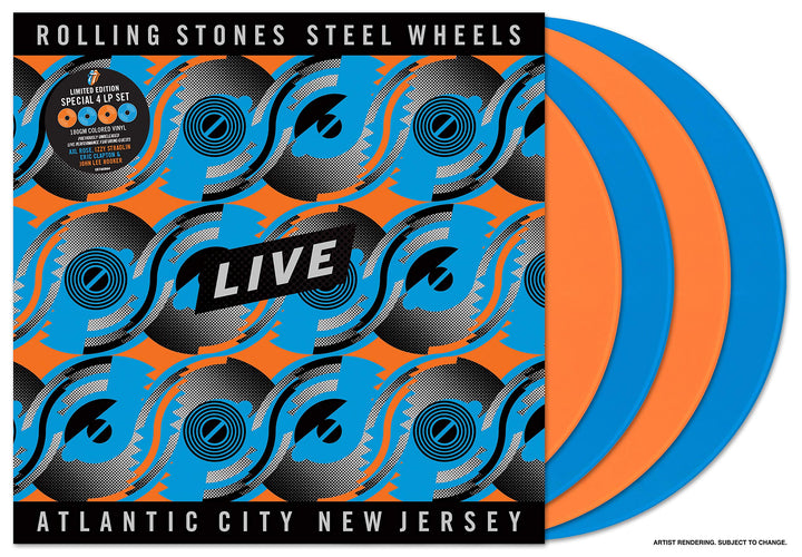 Steel Wheels Live (Live From Atlantic City, NJ, 1989), Vinyl