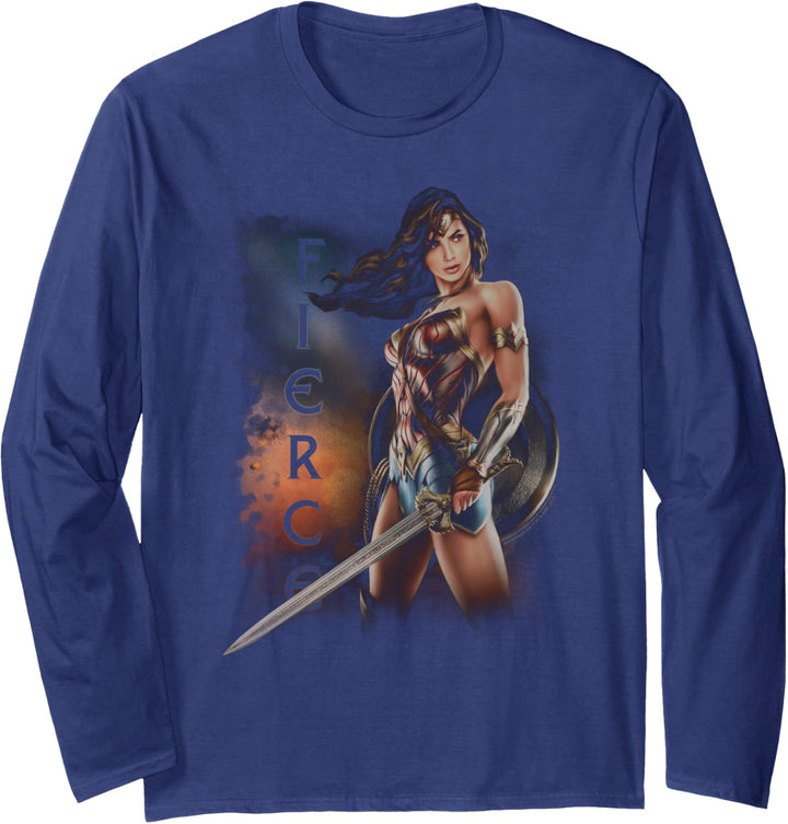 Wonder Woman Movie Fierce Langarmshirt
