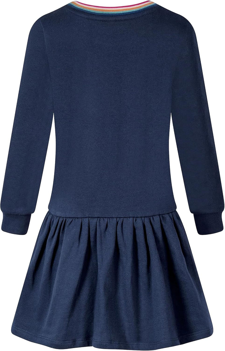 Happy Girls Mädchen Kleid Kinderkleid, Blau