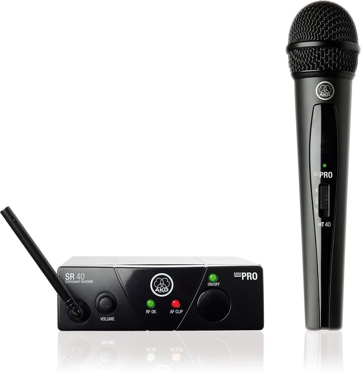 AKG WMS40 Drahtloses Mini-Vokalsystem, ISM2/CH70, WMS40 MINI VOC ISM2 WMS40 - ISM2/CH70 Vocal, WMS40
