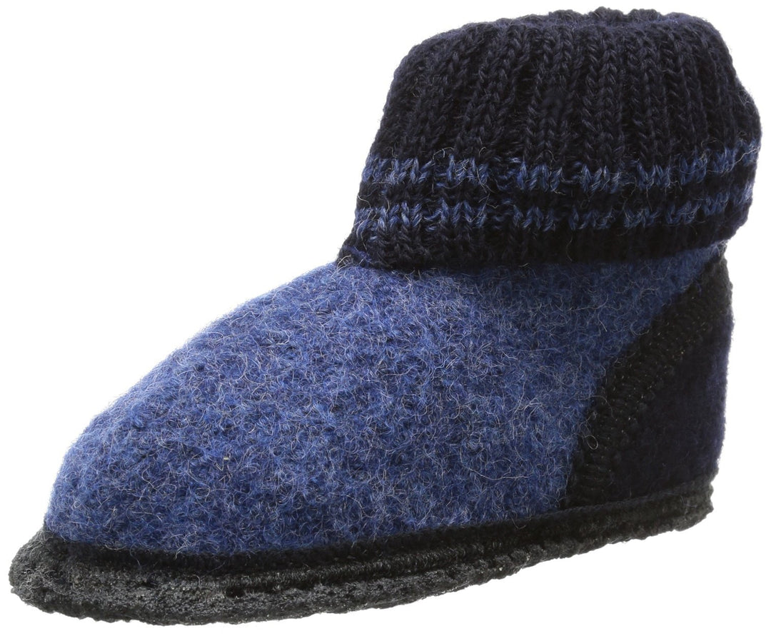 Beck Unisex Ötzi Flache Hausschuhe 42 EU Blau, 42 EU Blau