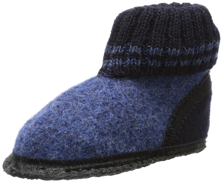 Beck Unisex Ötzi Flache Hausschuhe 42 EU Blau, 42 EU Blau