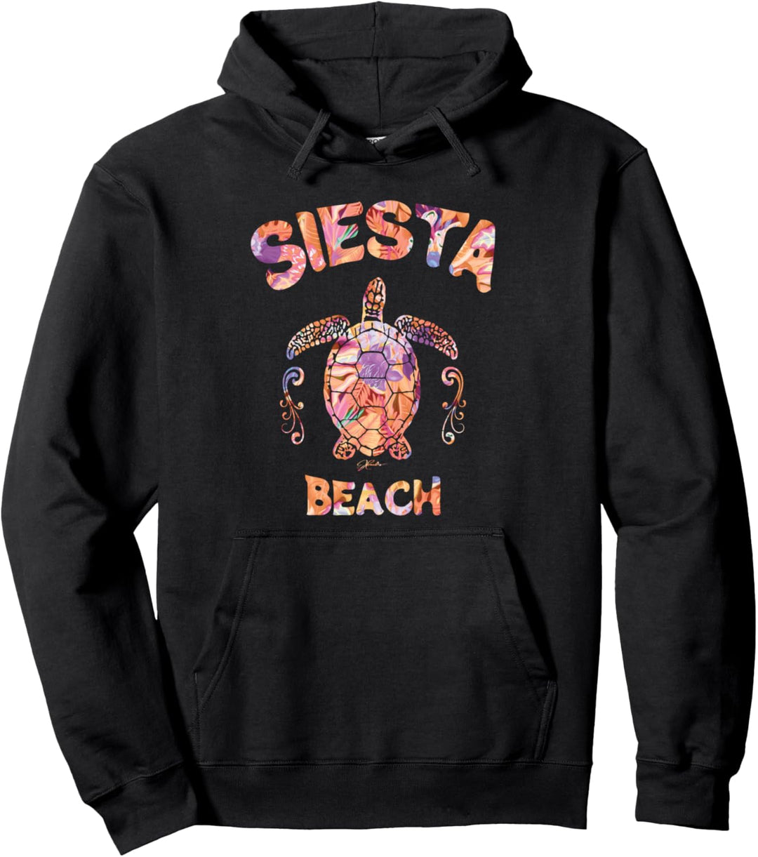 JCombs: Siesta Beach, Siesta Key, Florida, Meeresschildkröte Pullover Hoodie