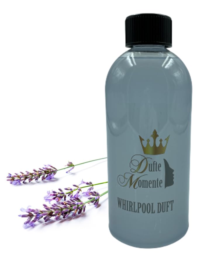 Dufte Momente | Whirlpool Duft 500ml | Lavendel | mit naturreinen und natürlichen ätherischen Ölen |