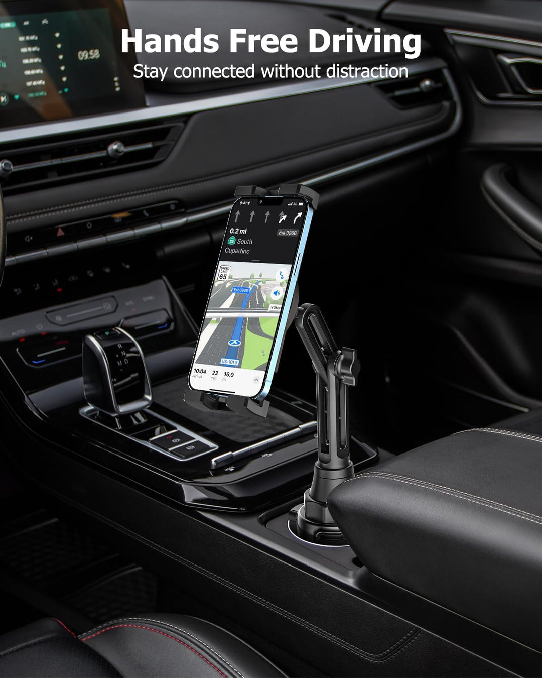 Getränkehalter Auto Tablet Halterung, woleyi PKW LKW Becherhalter Tablet Handyhalter mit Verstellbar