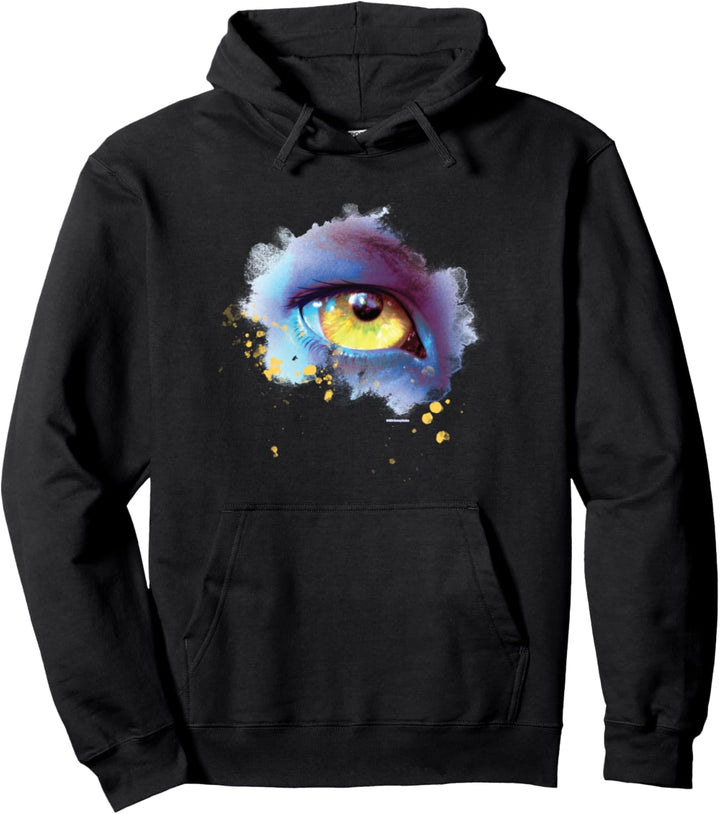 Avatar: The Way of Water Na’vi Golden Eye Watercolor Pullover Hoodie