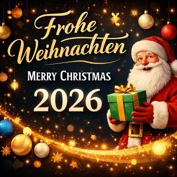 com-four® Weihnachtsbaumspitze - Christbaumspitze aus echtem Glas für Weihnachten - Tannenbaumspitze