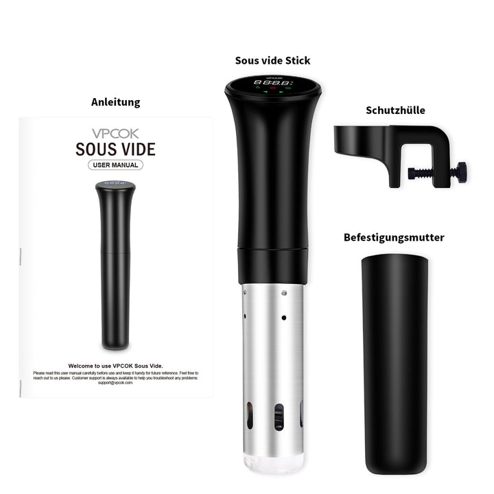 Sous vide Sous-vide Garer, Präzisionskochtopf Immersion Zirkulator, 3D Leistungsstarke leise Wasserz