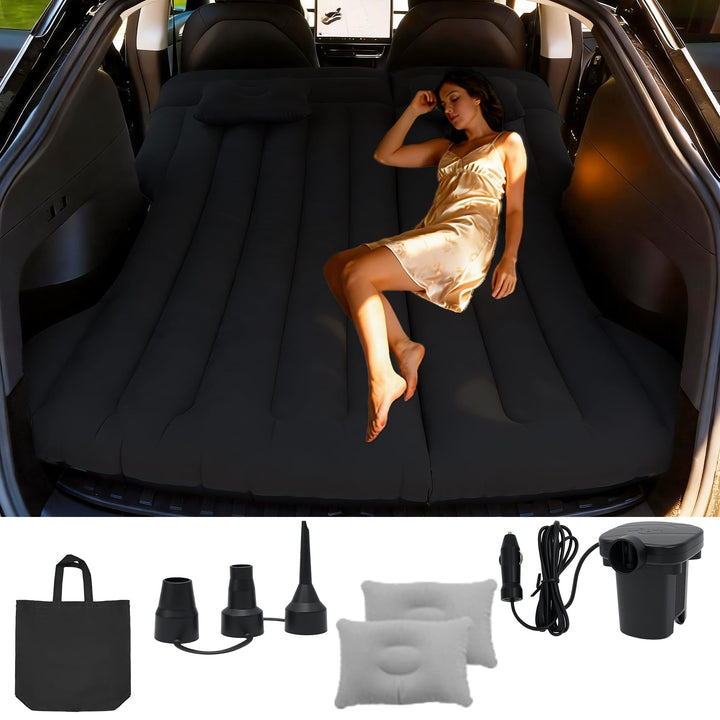 Auto Matratze, Aufblasbare Matratze für Model Y RV Minivan SUV Luftmatratze, Verdickte Automatratze