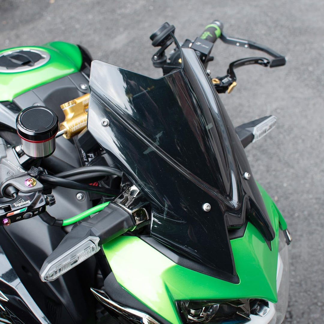 Lorababer Z900 Frontverkleidung Touring Windschutzscheibe Windschutzscheiben für Kawasaki Z 900 Zube