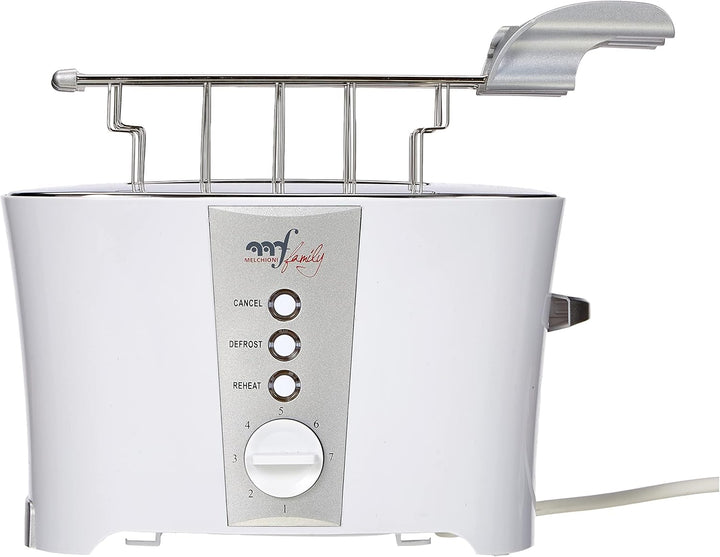 Melchioni 118310008 Toaster mit Toastzange TOSTO, elektrischer Sandwichtoaster, automatischer Auswur