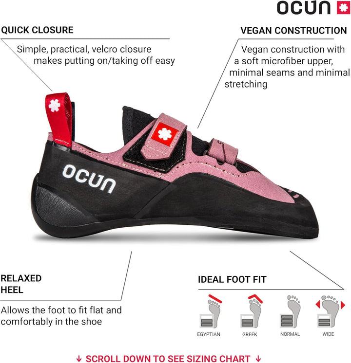 Ocun Striker QC 42.5 EU Rose Mesa, 42.5 EU Rose Mesa