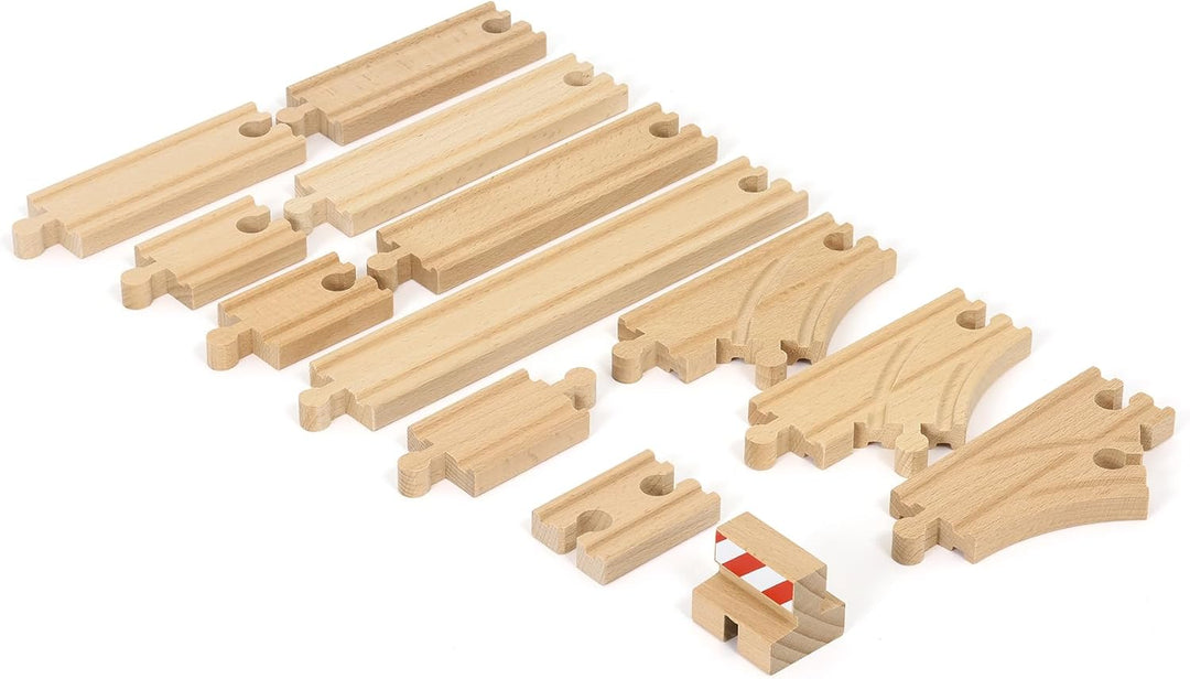 BRIO 33394 - Schienen Starter Pack B Single, Single