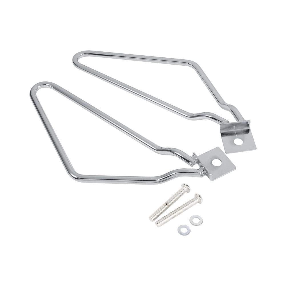 KIMISS 2Pcs Motorrad Satteltaschen Halterungen Halterungen Halterungen für XL883/1200 HD1450/1584(Si